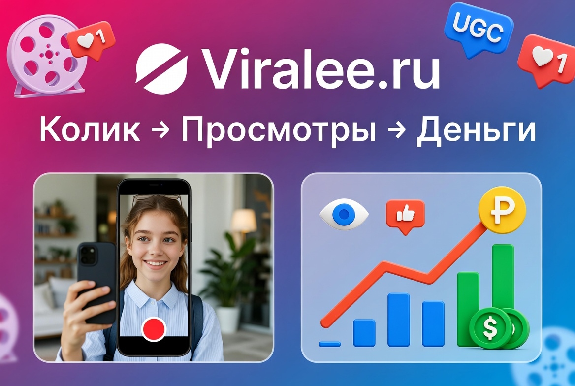 Как заработать на viralee.ru: полное руководство для UGC-креаторов
