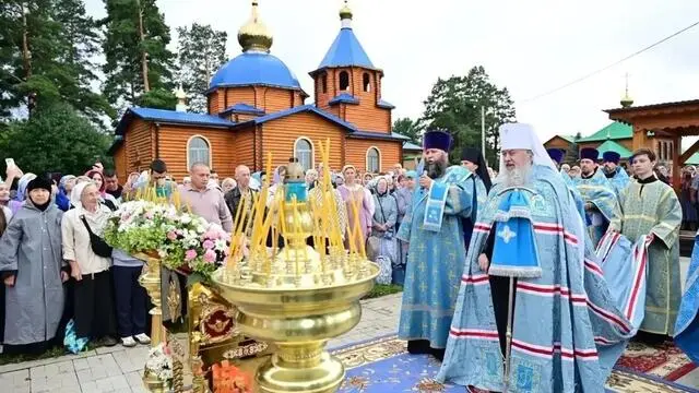 Андрей Назаров принял участие в торжествах в честь Бугабашской иконы Божией Матери в Бакалинском районе